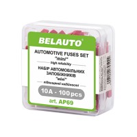 Набор предохранителей Белавто "мини", 10А, 100шт