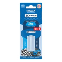 Ароматизатор с двойной капсулой Nowax X Twice - New Car & Sport