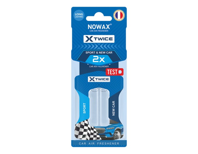 Ароматизатор з подвійною капсулою Nowax X Twice - New Car & Sport, ціна: 73 грн.