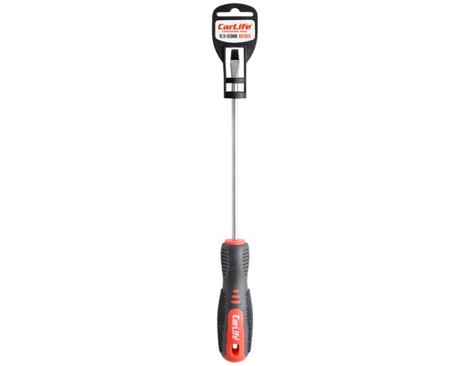 Викрутка Carlife шліцева SL5x150mm, Cr-V 6150, ціна: 45 грн.