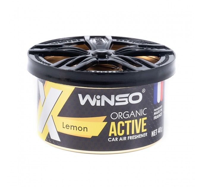Ароматизатор Winso X Active Organic Lemon гелевий 40г, ціна: 142 грн.