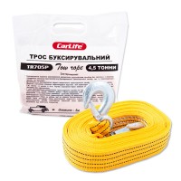 Буксирувальний трос Carlife 4,5т, 5м TR705/P