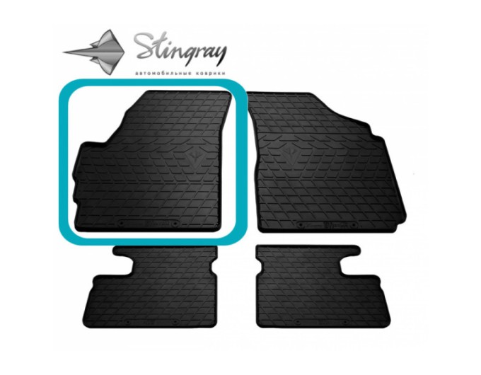 Daewoo Matiz (M200) (2004-2009) коврик передний левый (Stingray), цена: 919 грн.