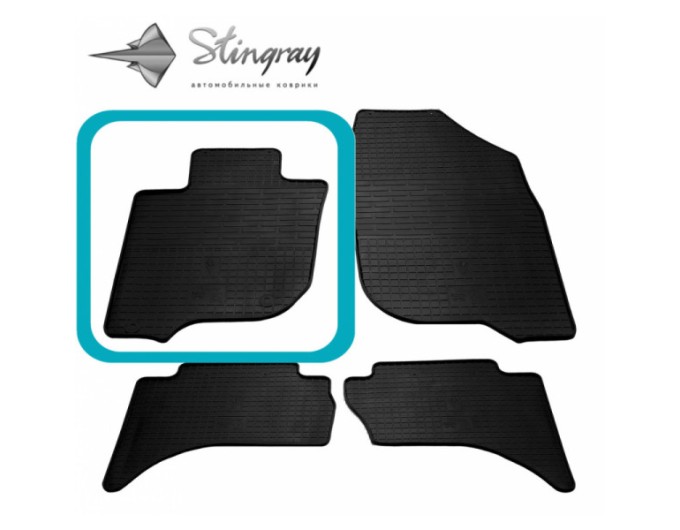 Mitsubishi L200 (2015-...) коврик передний левый (Stingray), цена: 659 грн.