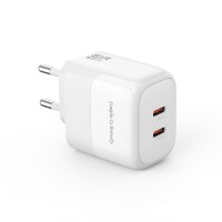 Сетевое зарядное устройство XO L140 Dual C35W 2USB-C белый