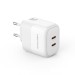 Сетевое зарядное устройство XO L140 Dual C35W 2USB-C белый, цена: 379 грн.