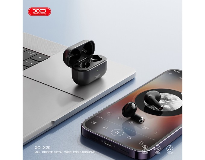 Бездротові навушники XO TWS X29 Meteorite Zinc Alloy сірі, ціна: 899 грн.