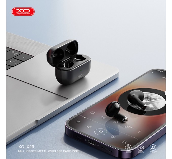 Беспроводные наушники XO TWS X29 Meteorite Zinc Alloy серые, цена: 819 грн.
