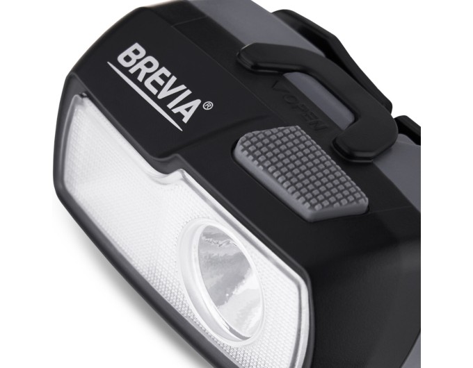 Фонарь налобный Brevia 470Lm, 4 режимы, 2xAA, IP64, цена: 1 089 грн.