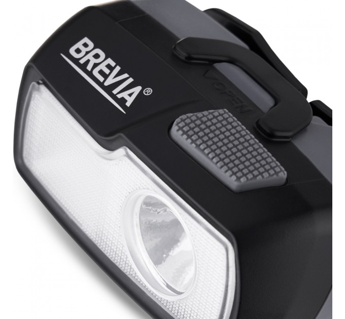 Фонарь налобный Brevia 470Lm, 4 режимы, 2xAA, IP64, цена: 1 089 грн.