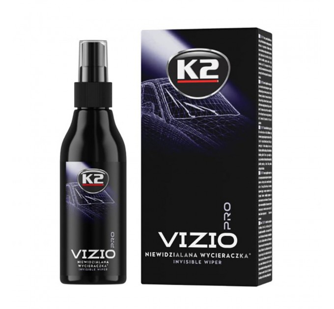 Засіб для скла антидощ з аплікатором та мікрофіброю професійний K2 Vizio Pro 150мл, ціна: 355 грн.