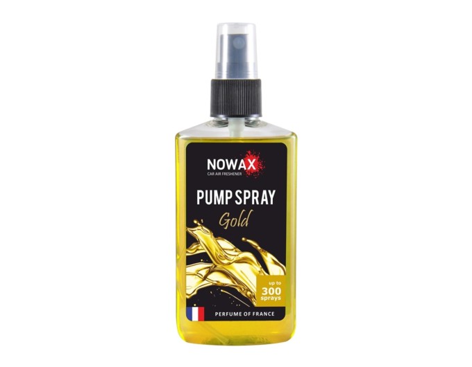 Ароматизатор Nowax Pump Spray Gold, 75ml с распылителем, цена: 103 грн.