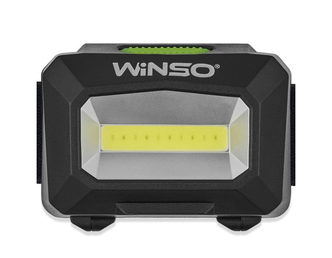 Ліхтар налобний Winso 100Lm, 3W COB, 3xAAA, білий/червоний, ціна: 211 грн.
