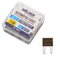 Набір запобіжників Molder "міні" 7,5А, 100шт