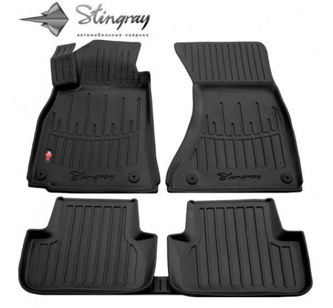 Audi A4 (B8) (2007-2015) комплект 3D килимків з 5 штук (Stingray), ціна: 1 480 грн.