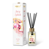 Аромадифузор с палочками Nowax Juicy Splash - Bubble Gum 90мл
