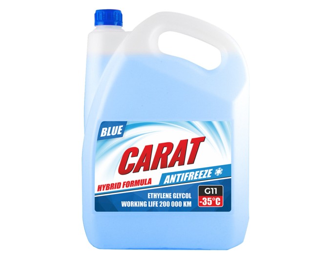 Антифриз Carat Blue G11 синий готовый 9кг, цена: 1 037 грн.