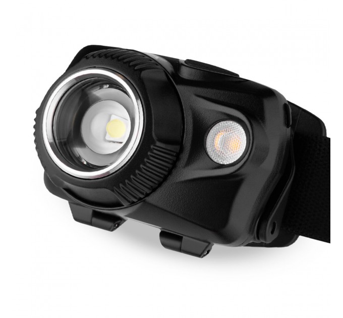 Фонарь налобный Brevia 700Lm, Focus Control, 800mAh/3xAAA, IP64 белый/теплый белый, цена: 1 899 грн.