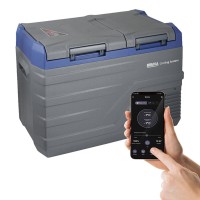 Холодильник автомобильный Brevia 32л (компрессор LG) двухкамерный 22955