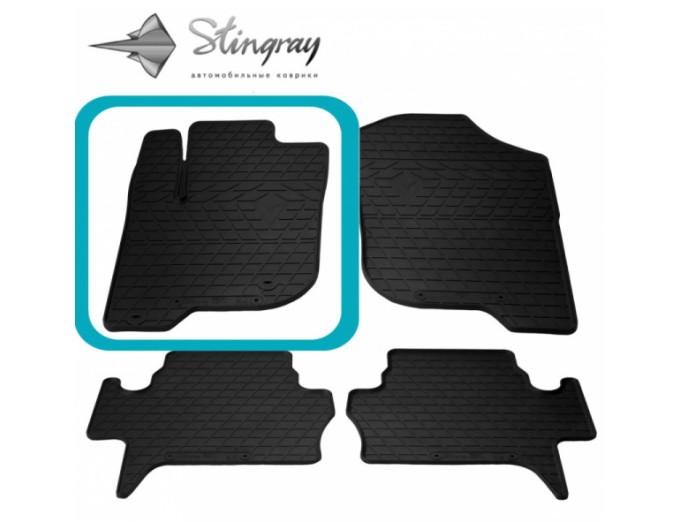 Mitsubishi Pajero Sport II (2008-2016) коврик передний левый (Stingray), цена: 977 грн.