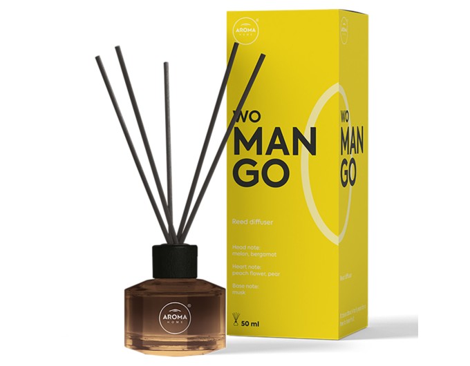 Аромадифузор с палочками Aroma Home Sticks Modern Fruits Mango 50мл, цена: 257 грн.