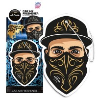 Ароматизатор Aroma Car Cellulose Street Art - Mask сухий