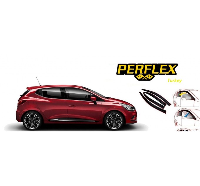Дефлектори на вікна (вітровики) PERFLEX Opel COMBO C 2001-2015, ціна: 625 грн.