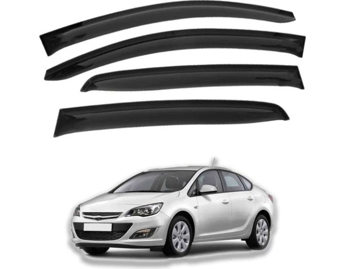 Дефлектори на вікна (вітровики) PERFLEX Opel Astra J DYNAMIC 2010-2016, ціна: 846 грн.