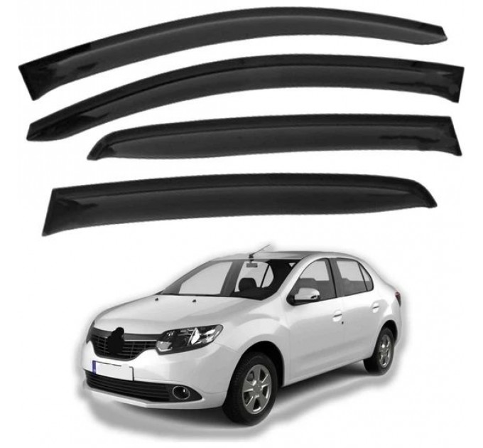 Дефлектори на вікна (вітровики) PERFLEX Renault Symbol AVANT 2010-2013, ціна: 720 грн.