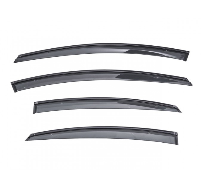Дефлекторы окон (ветровики) SUN VISORS с декоративной вставкой Volkswagen PASSAT USA 2012-2019, цена: 1 255 грн.