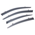 Вітровики вікон (дефлектори) SUN VISORS з хромом Skoda SUPERB 2008-2015, ціна: 1 392 грн.