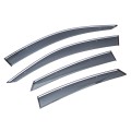 Вітровики вікон (дефлектори) SUN VISORS з хромом HONDA CIVIC SEDAN 2015-2021, ціна: 1 392 грн.