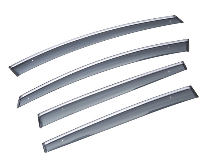 Вітровики вікон (дефлектори) SUN VISORS з хромом Peugeot 3008 2009-2016, ціна: 1 165 грн.