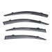 Дефлекторы окон (ветровики) SUN VISORS с декоративной вставкой SKODA OCTAVIA 2004-2013, цена: 1 050 грн.