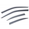 Дефлекторы окон (ветровики) SUN VISORS с хромом BMW E39 1995-2004, цена: 1 192 грн.