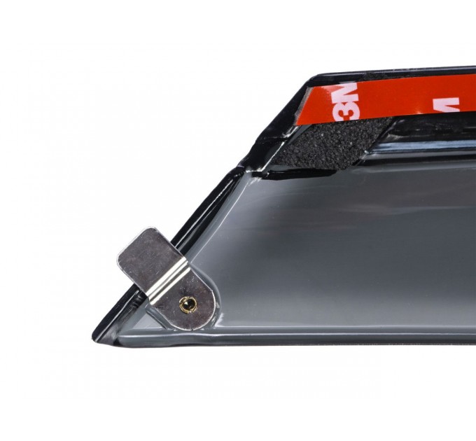 Дефлекторы окон (ветровики) SUN VISORS с хромом Porsche Cayenne 2011-2018, цена: 1 850 грн.
