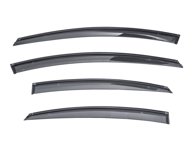 Дефлекторы окон (ветровики) SUN VISORS с декоративной вставкой SKODA OCTAVIA 2014-2020, цена: 1 392 грн.