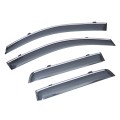 Вітровики вікон (дефлектори) SUN VISORS з хромом MITSUBISHI ASX 2010-..., ціна: 1 392 грн.