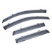 Дефлекторы окон (ветровики) SUN VISORS с хромом MITSUBISHI ASX 2010-..., цена: 1 255 грн.