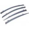 Дефлекторы окон (ветровики) SUN VISORS с хромом Mazda 3 седан 2008-2014, цена: 1 050 грн.