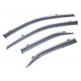 Вітровики вікон (дефлектори) SUN VISORS з металевою вставкою TOYOTA CAMRY 50 2011-2017