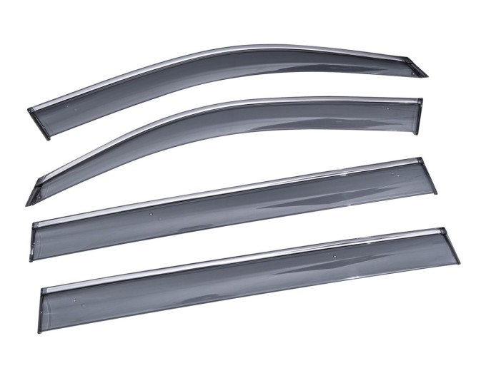 Вітровики вікон (дефлектори) SUN VISORS з хромом Mercedes GL X166 2012-2019, ціна: 2 147 грн.