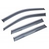 Дефлекторы окон (ветровики) SUN VISORS с хромом JEEP GRAND CHEROKEE 2010-2021, цена: 1 387 грн.