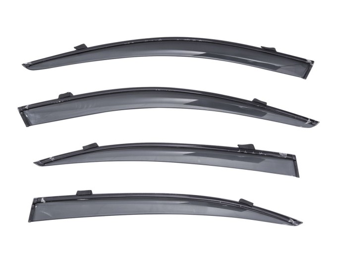 Вітровики вікон (дефлектори) SUN VISORS з декоративною вставкою HYUNDAI ELANTRA 2015-2020, ціна: 1 165 грн.