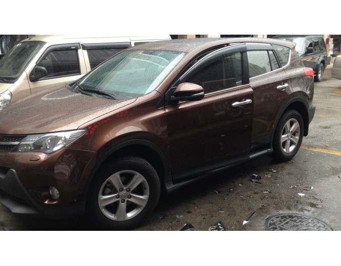 Вітровики вікон (дефлектори) SUN VISORS з хромом TOYOTA RAV-4 2013-2018, ціна: 1 692 грн.