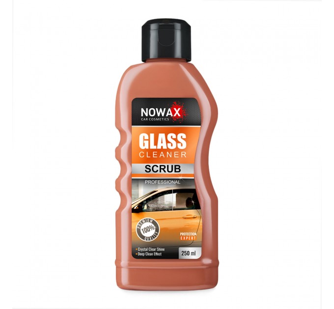 Абразивный очиститель Nowax Glass Cleaner Scrub для стеклянных поверхностей от водного камня 250мл, цена: 341 грн.