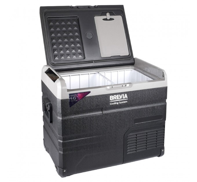 Холодильник автомобильный Brevia 50л (компрессор LG) 22615, цена: 16 899 грн.