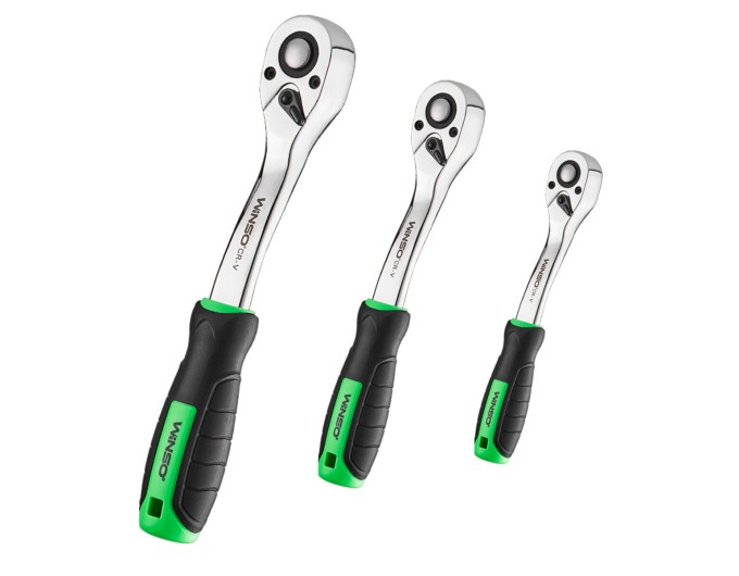Профессиональный набор инструментов в кейсе Winso Pro 1/2", 1/4", 3/8" 72T, CR-V, 171ед., цена: 5 378 грн.