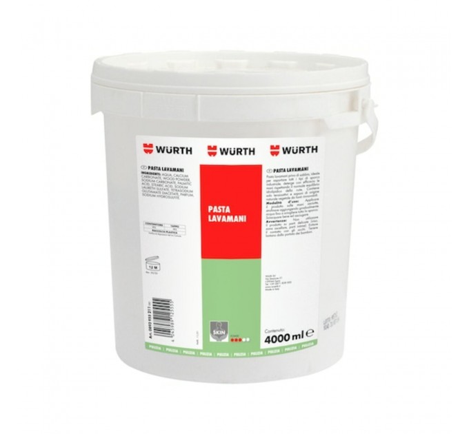 Паста для мытья рук Wurth 4л, цена: 555 грн.