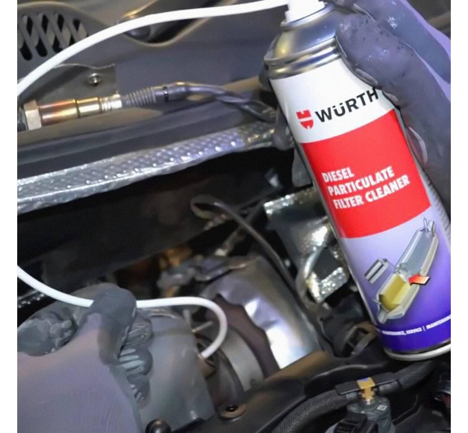 Очисник дизельного сажового фільтра Wurth 400мл, ціна: 798 грн.
